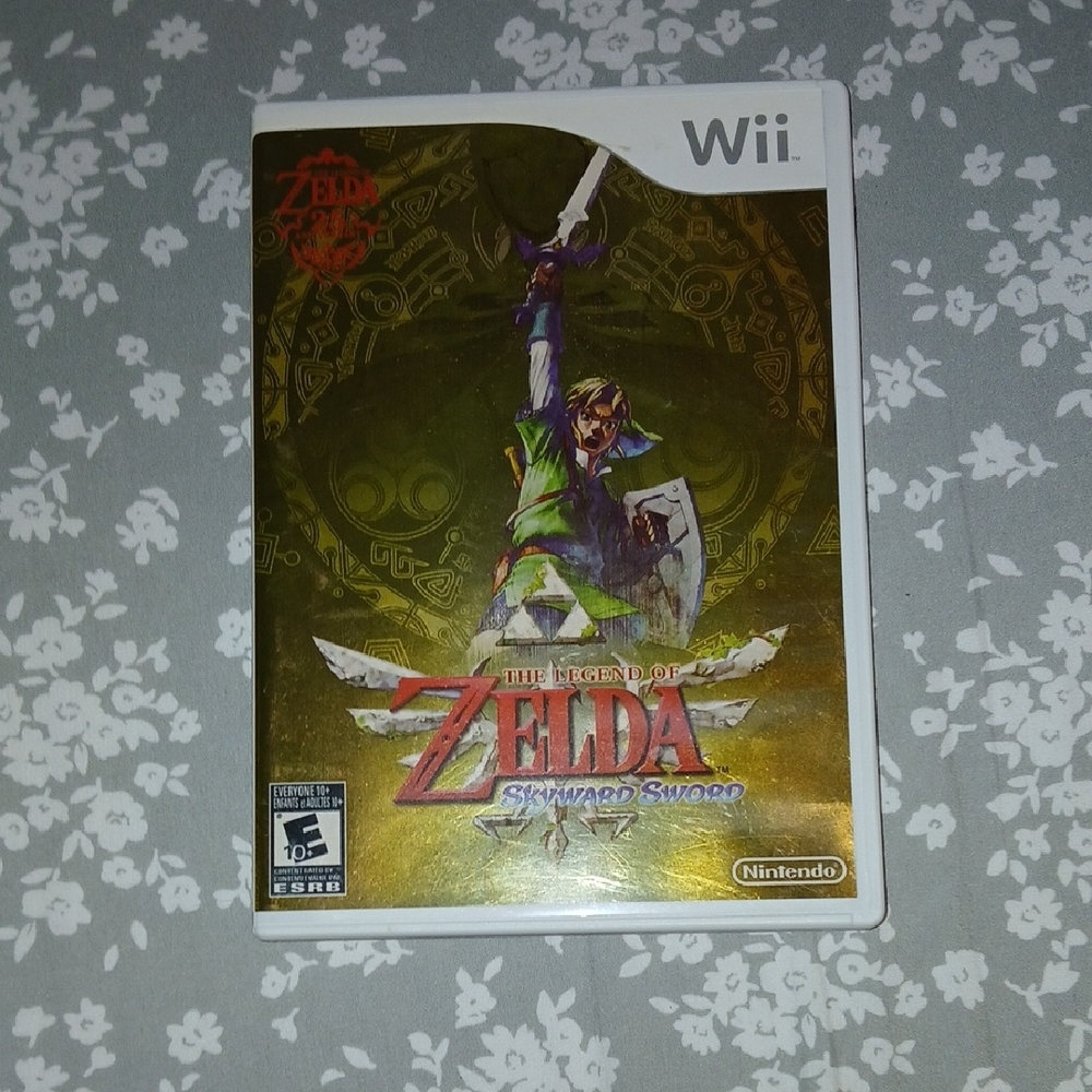 Nintendo Wii The Legend of Zelda: Skyward Sword - Gold and Green